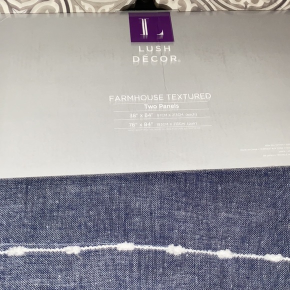 Lush Decor Farmhouse Textured Panels - Picture 3 of 7